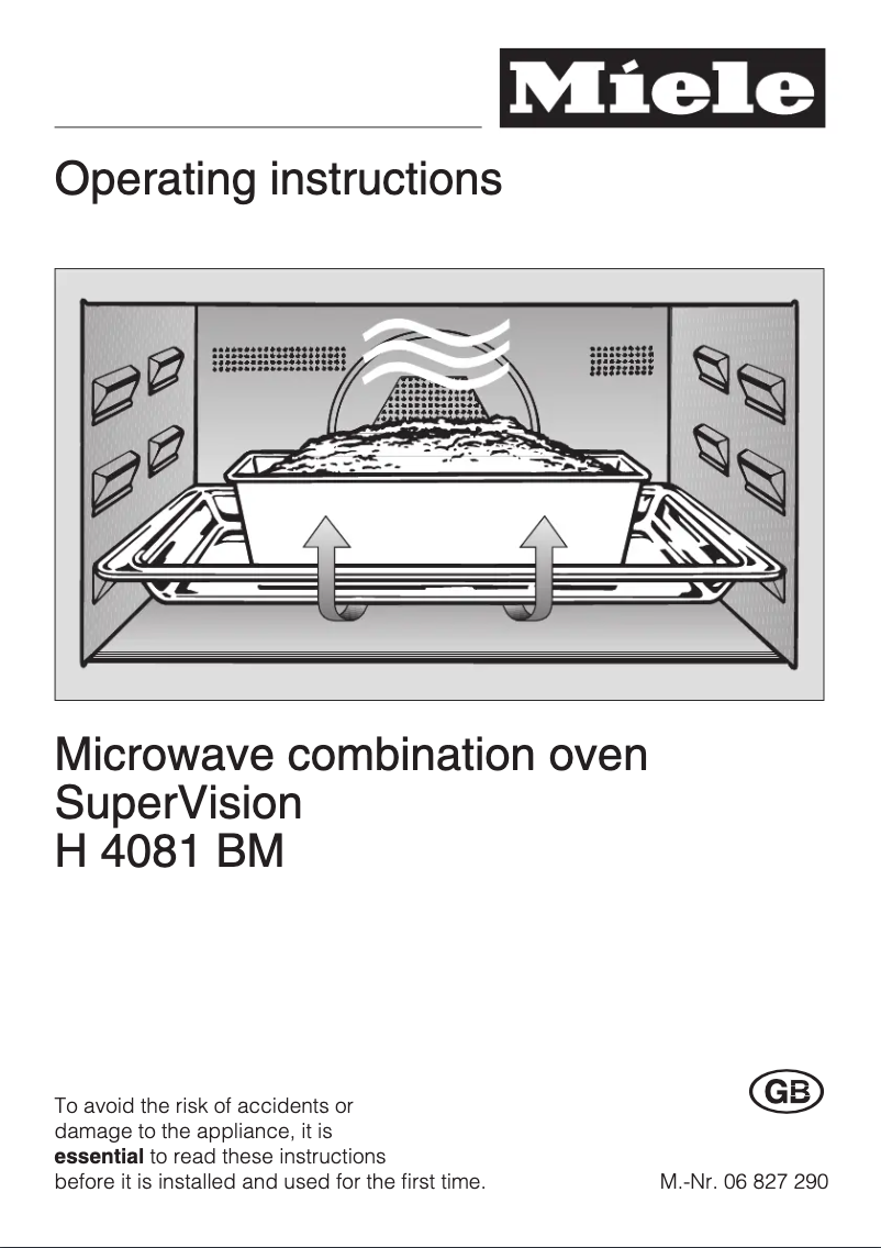Page n°1 - Manuel utilisateur Miele H 4081 BM