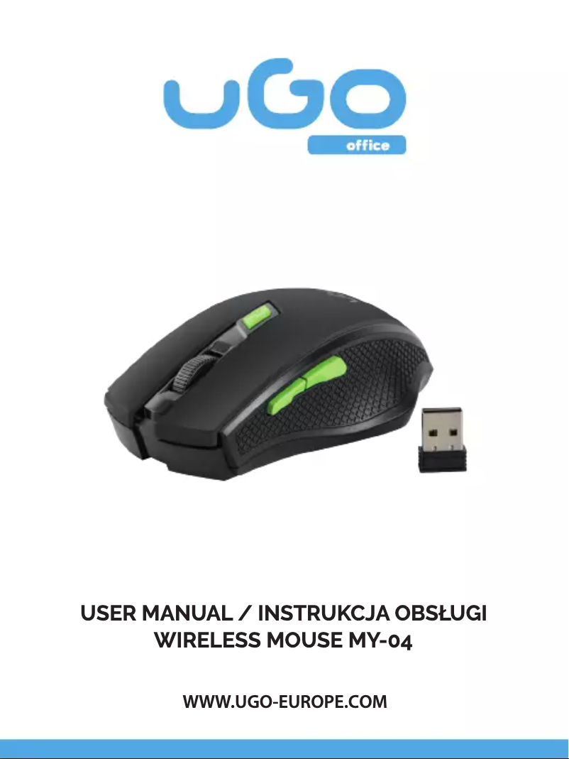 Page 1 de la notice Manuel utilisateur uGo MY-04