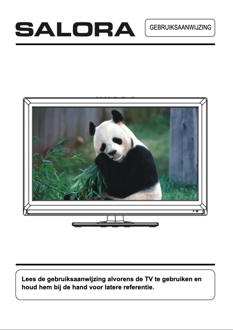 Page 1 de la notice Manuel utilisateur Salora LED2426FHDVXWHII