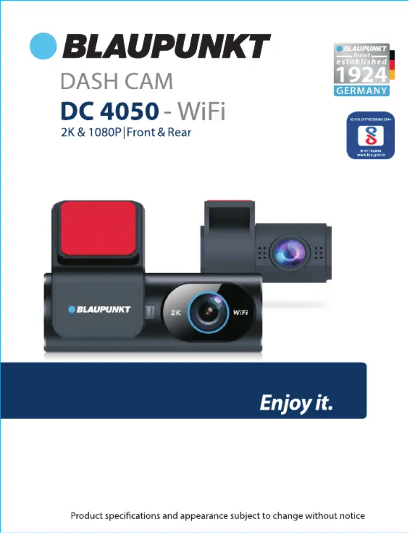 Page n°1 - Manuel utilisateur Blaupunkt DC 4050