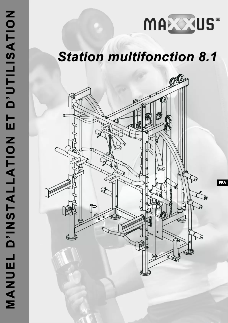 Page 1 de la notice Manuel utilisateur Maxxus Multipresse 8.1