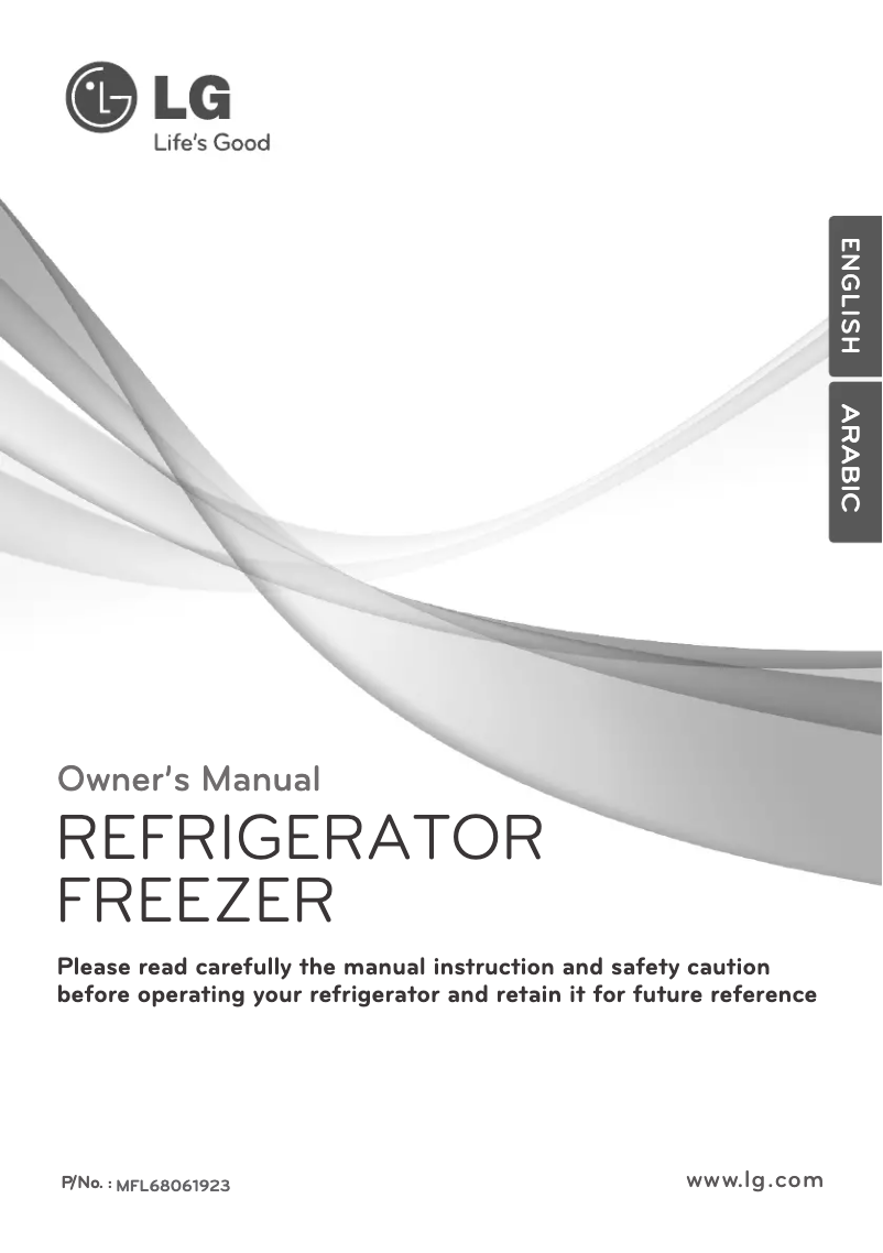 Page 1 de la notice Manuel utilisateur LG GN-B332SLCL