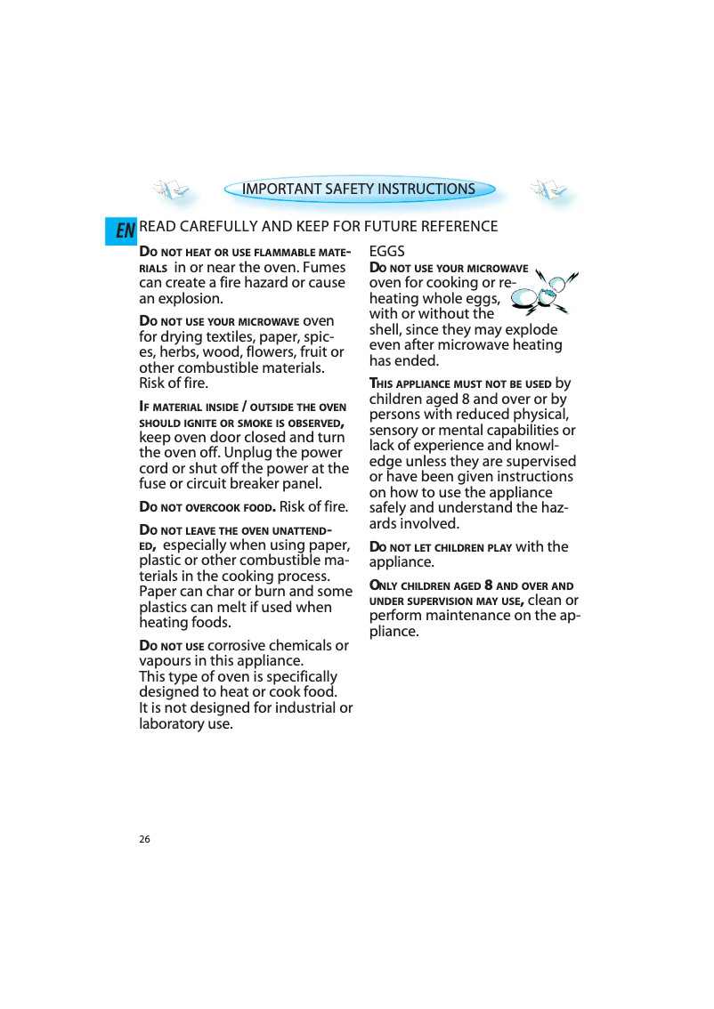 Image de la première page du manuel de l'appareil AMW 731 IX