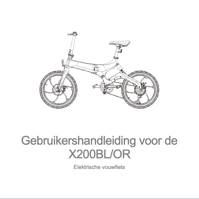 Page 1 de la notice Manuel utilisateur BOHLT X200or