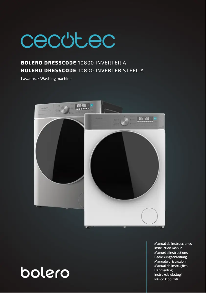 Page n°1 - Manuel utilisateur Cecotec Bolero DressCode 10800 Inverter A