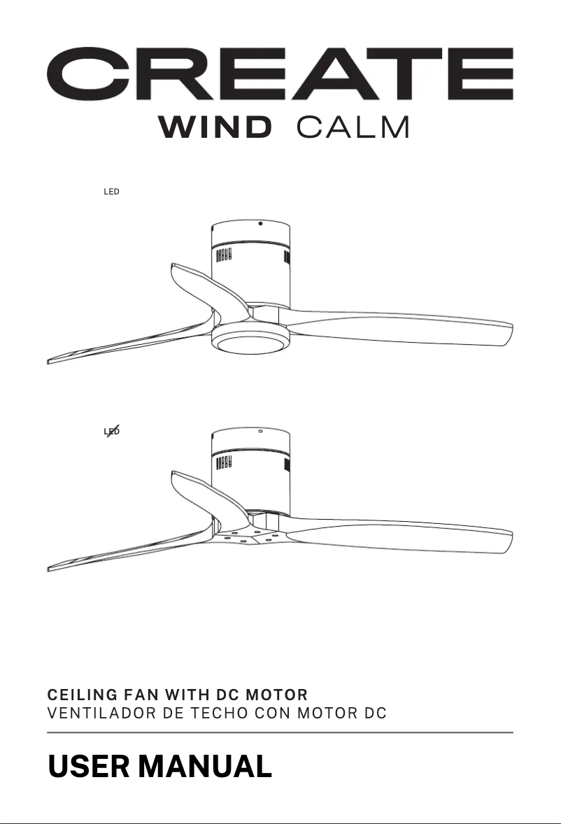 Page n°1 - Manuel utilisateur Create Wind Calm