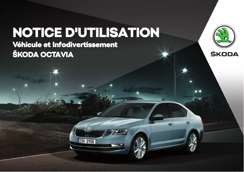 Image de la première page du manuel de l'appareil Octavia (2018)