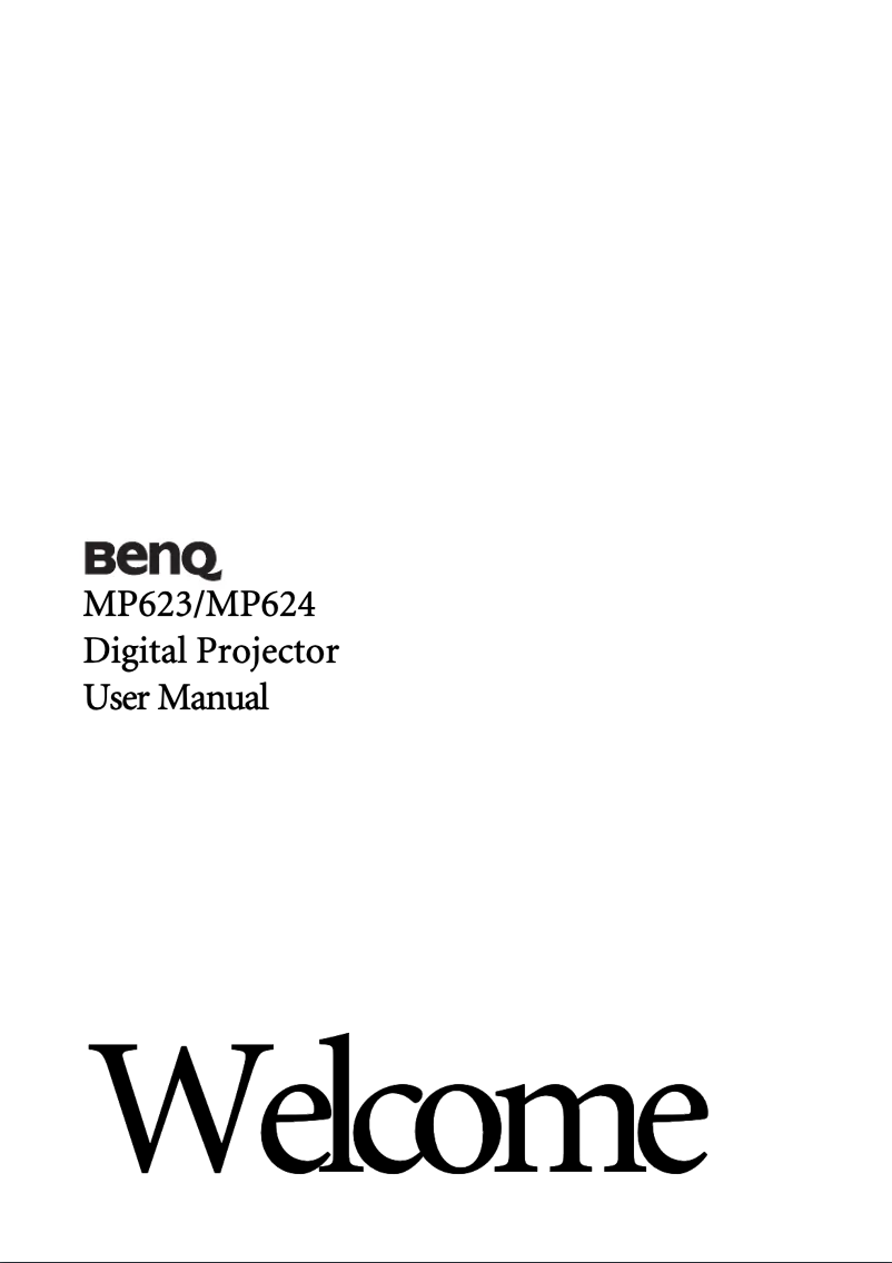 Image de la première page du manuel de l'appareil MP624