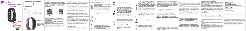 Page n°1 - Manuel utilisateur Leotec Pulsera Fitness Health