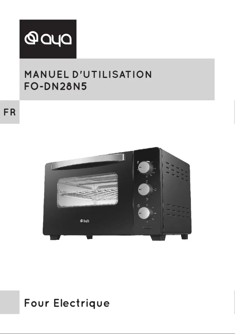 Page n°1 - Manuel utilisateur AYA DN28N5