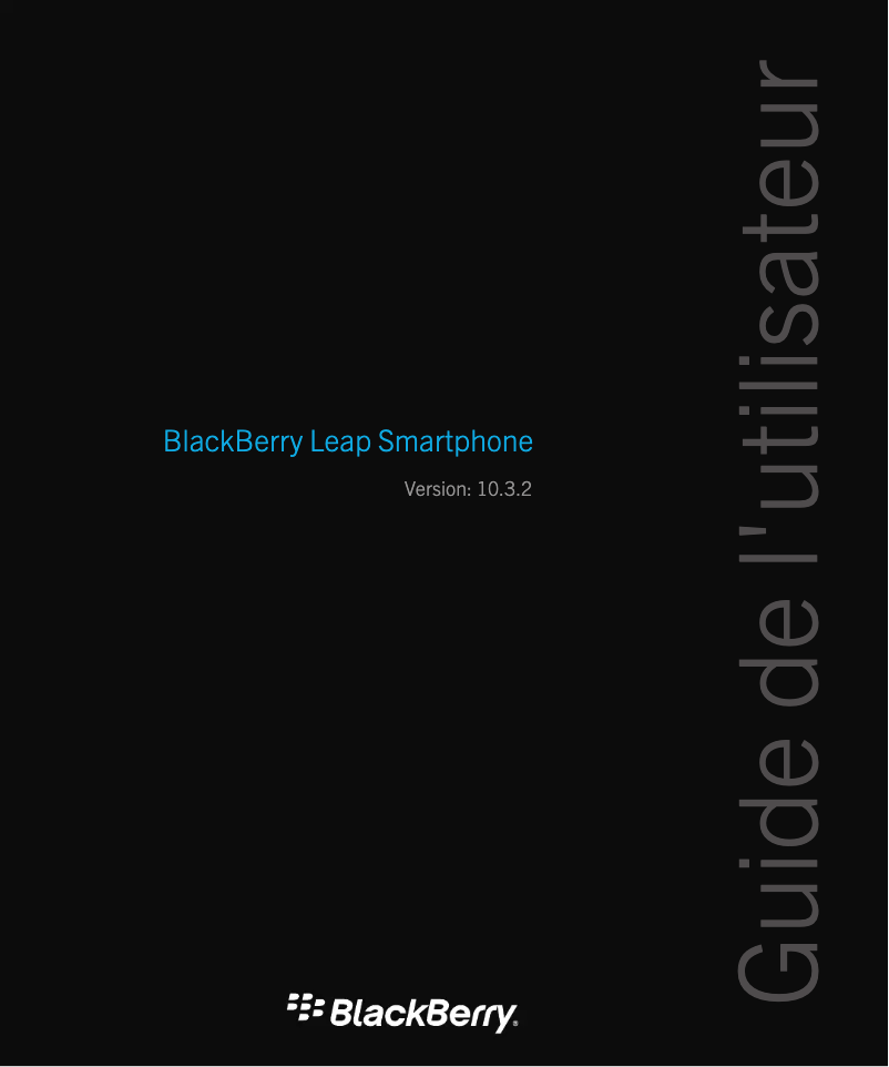 Página 1 del manual Manual de usuario BlackBerry Leap STR100