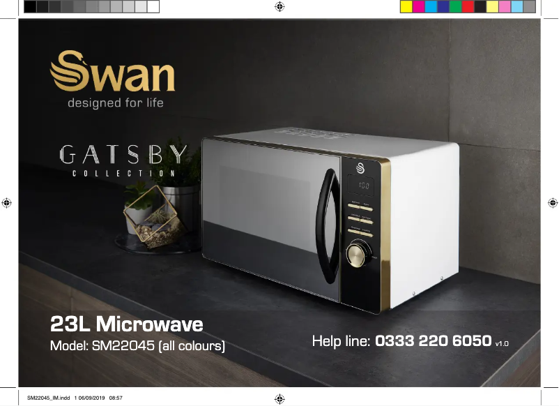 Página 1 del manual Manual de usuario Swan SM22045WHTN