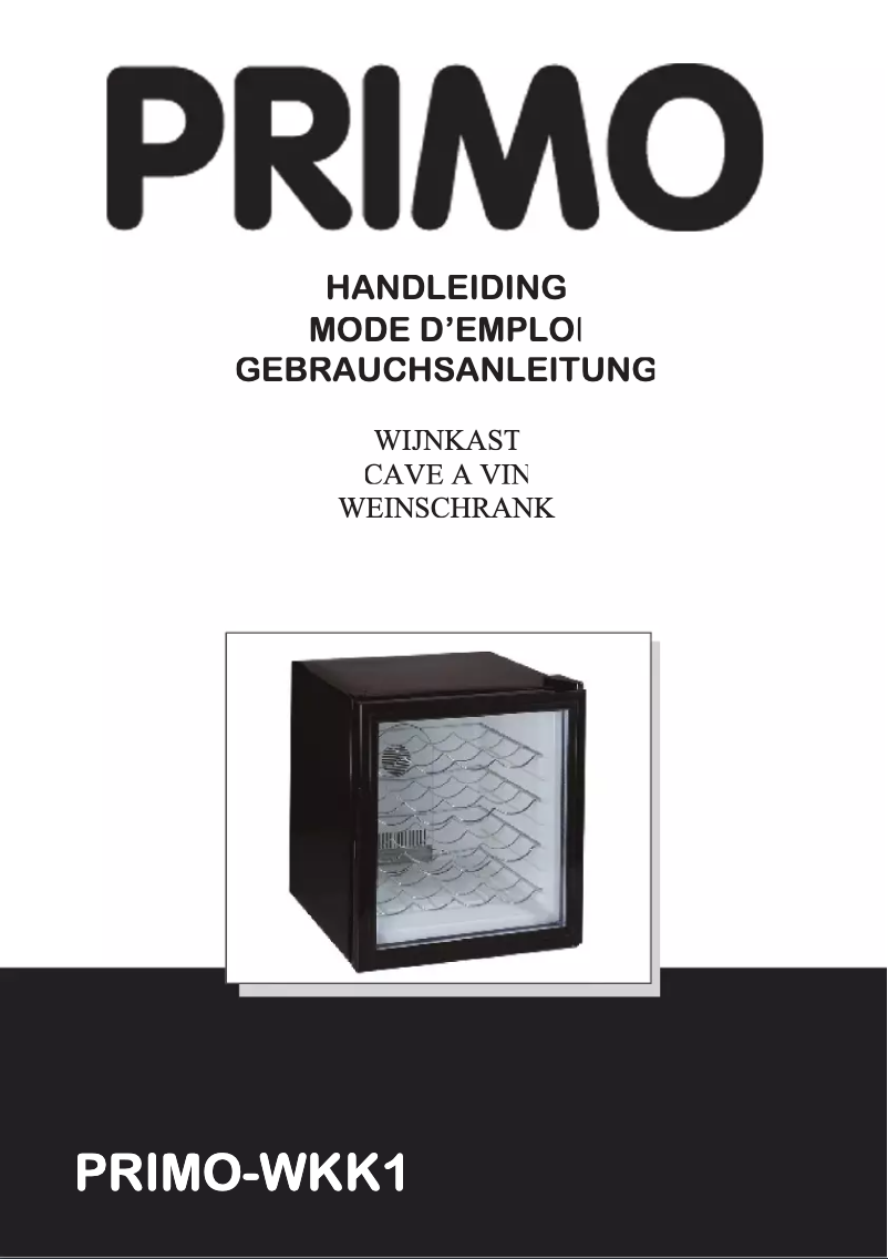 Página 1 del manual Manual de usuario Primo WKK1