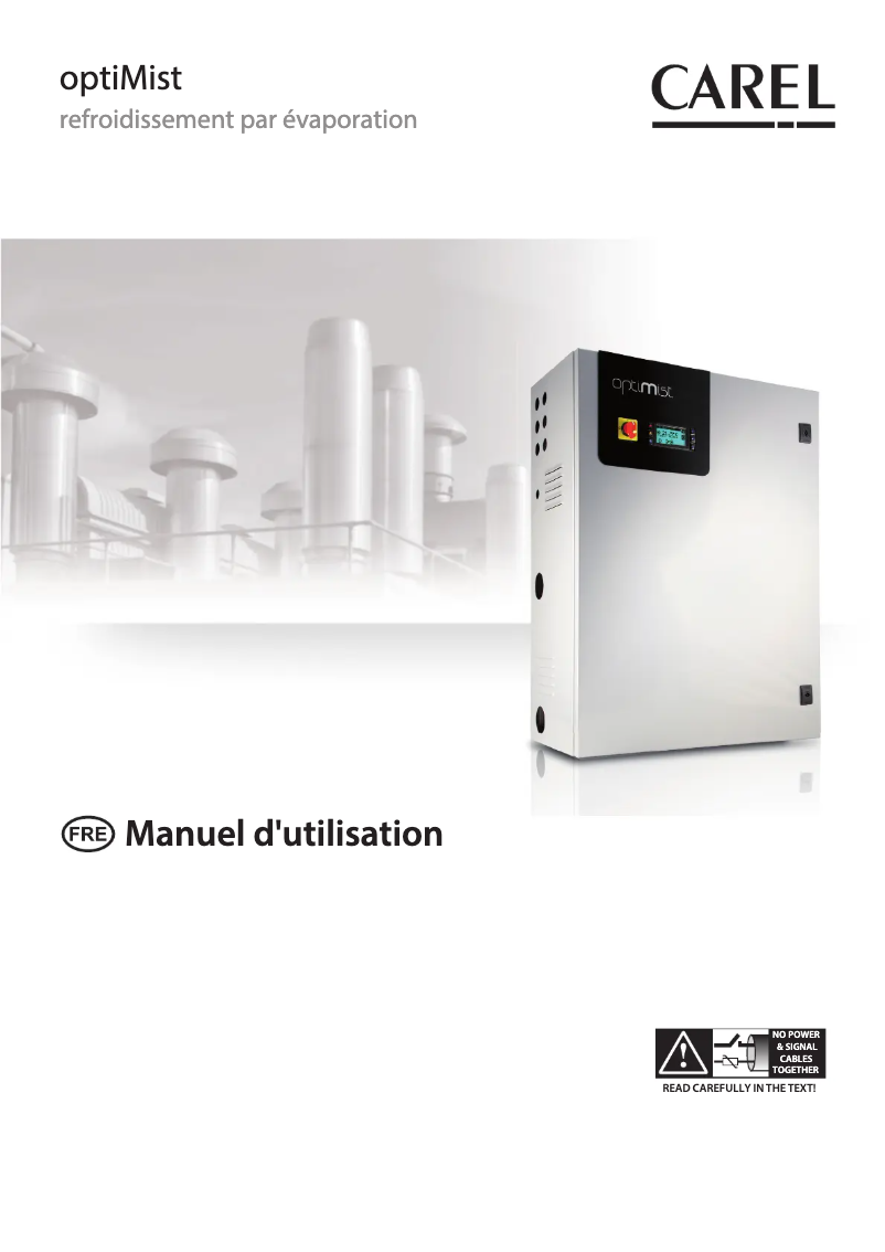 Page 1 de la notice Manuel utilisateur Carel optiMist