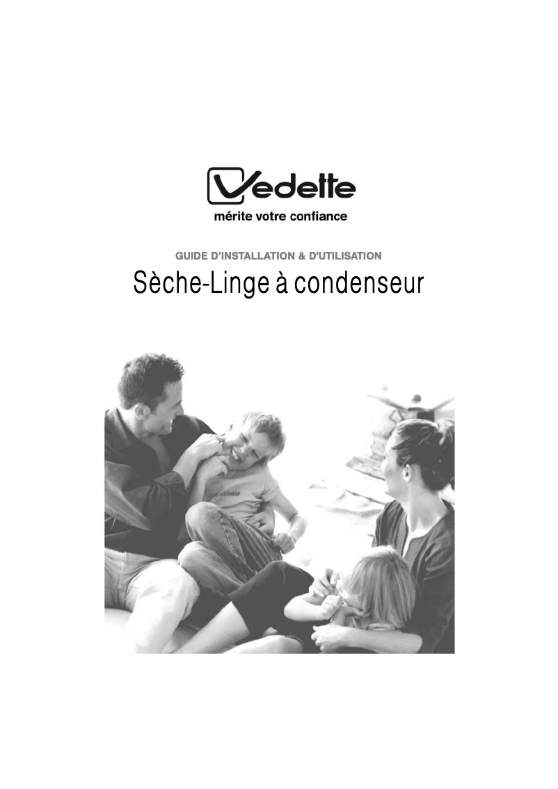 Image de la première page du manuel de l'appareil VSF853