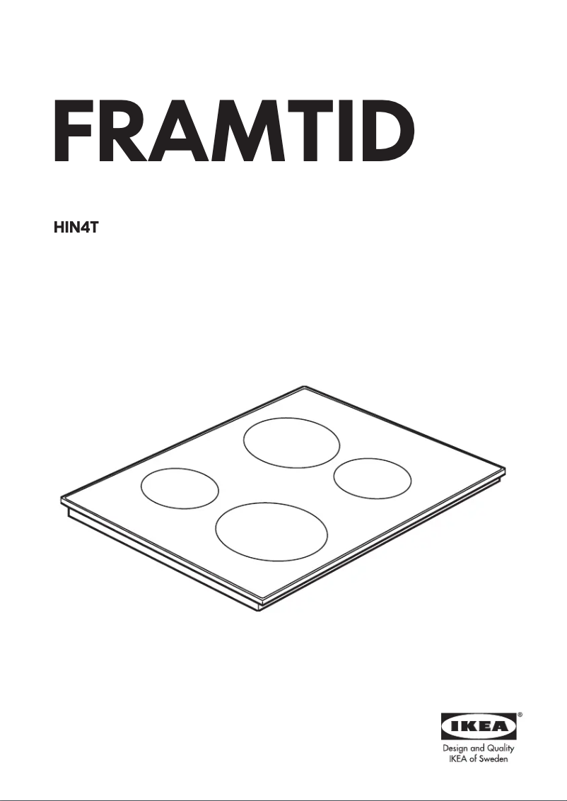 Page n°1 - Manuel utilisateur Zanussi FRAMTID HIN4T