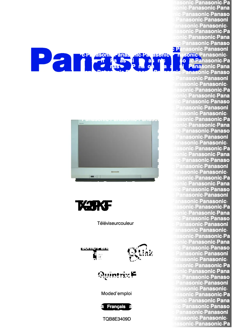 Imagen de la primera página del manual del dispositivo TX-28PK3F