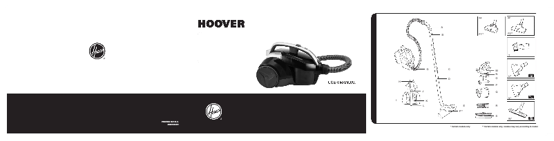 Page n°1 - Manuel utilisateur Hoover Lander LA71