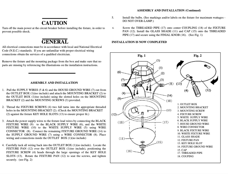 Image de la première page du manuel de l'appareil 6029-03-55