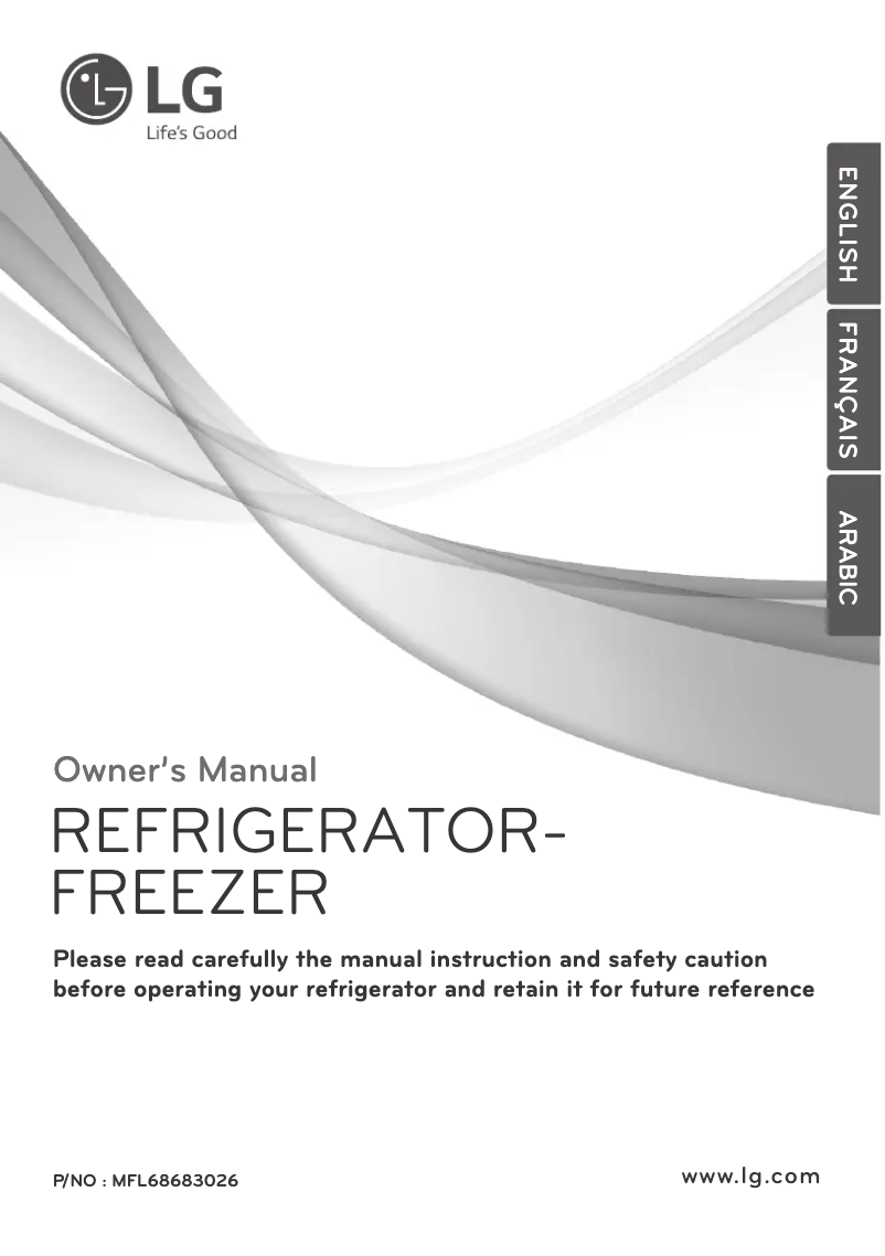 Page n°1 - Manuel utilisateur LG GN-B252RLCR