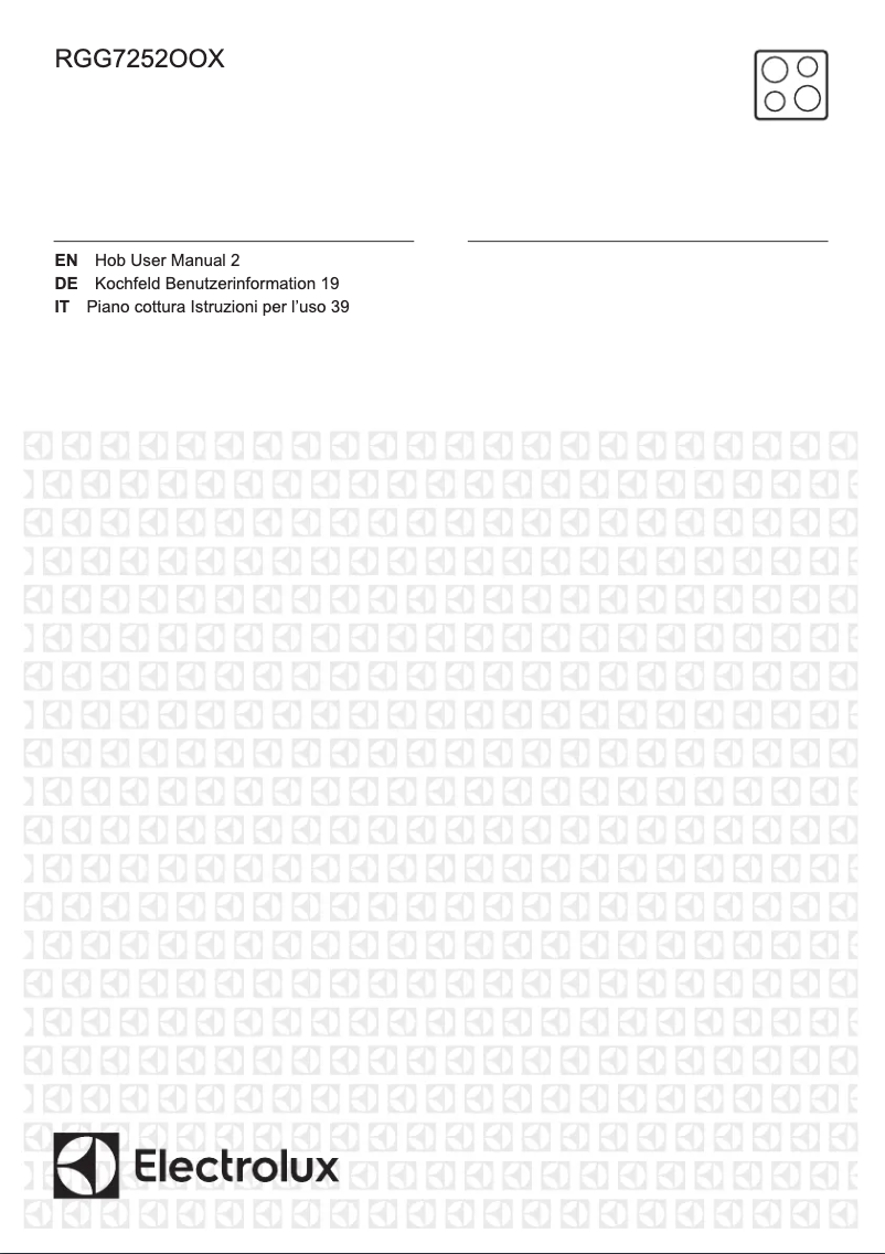 Image de la première page du manuel de l'appareil RGG7252OOX