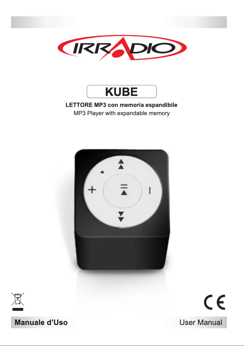 Page n°1 - Manuel utilisateur Irradio Kube