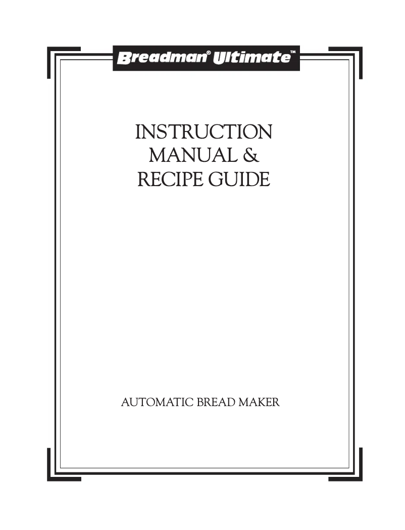 Image de la première page du manuel de l'appareil TR2200