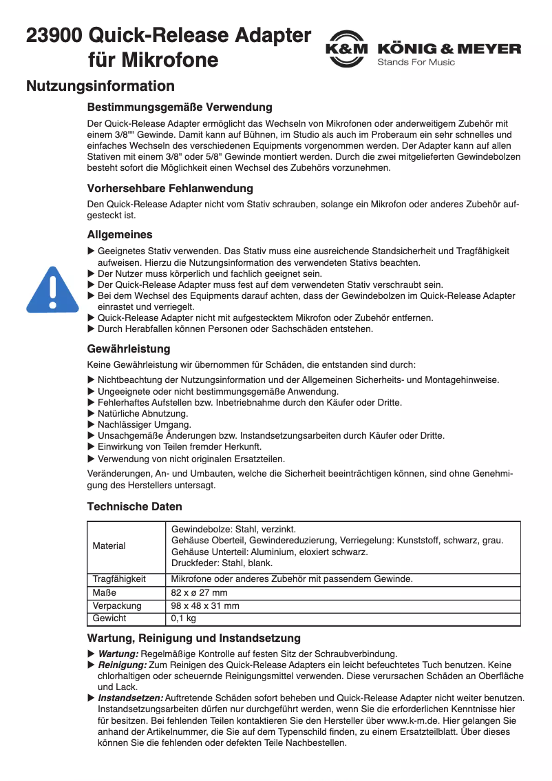 Image de la première page du manuel de l'appareil 23900