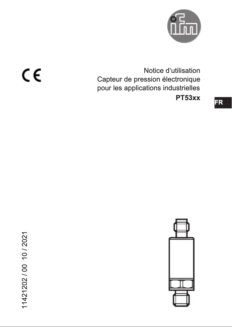 Image de la première page du manuel de l'appareil PT5314