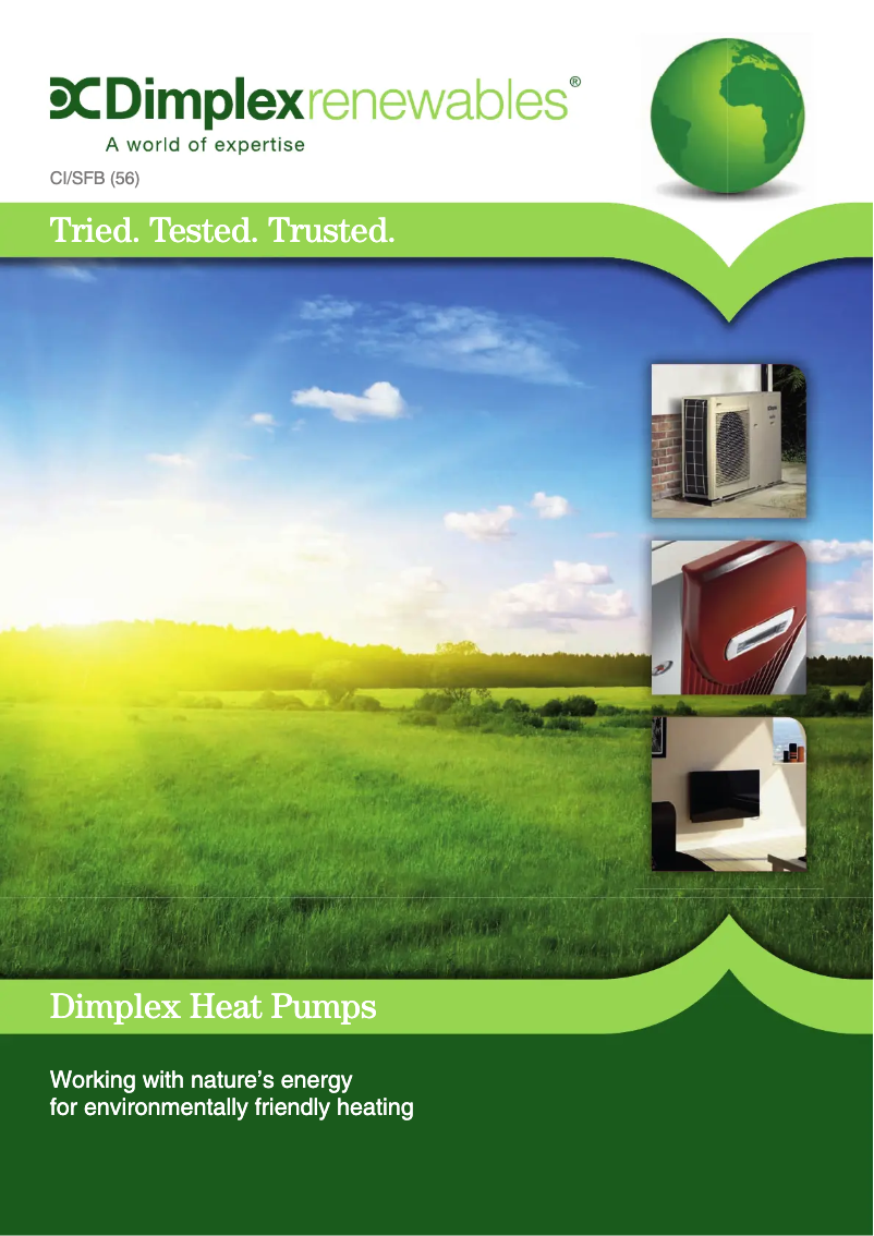 Page 1 de la notice Brochure Dimplex CTHK636