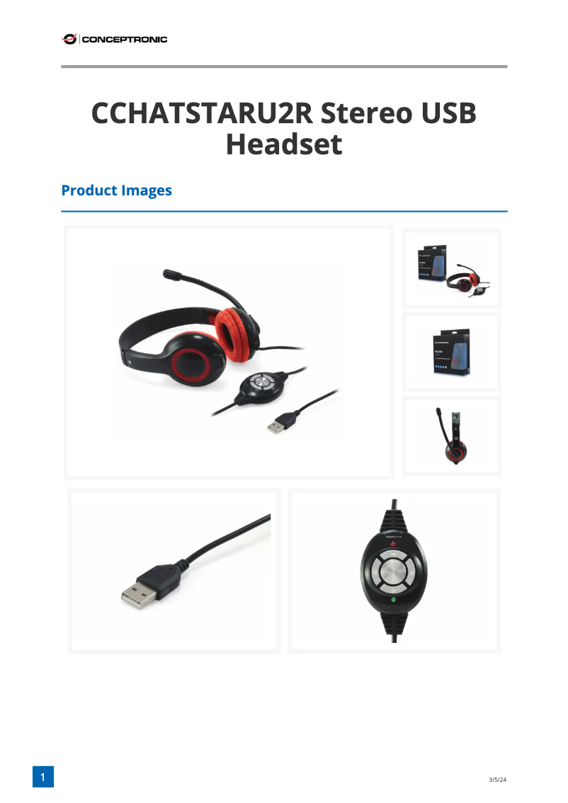 Image de la première page du manuel de l'appareil CCHATSTARU2R