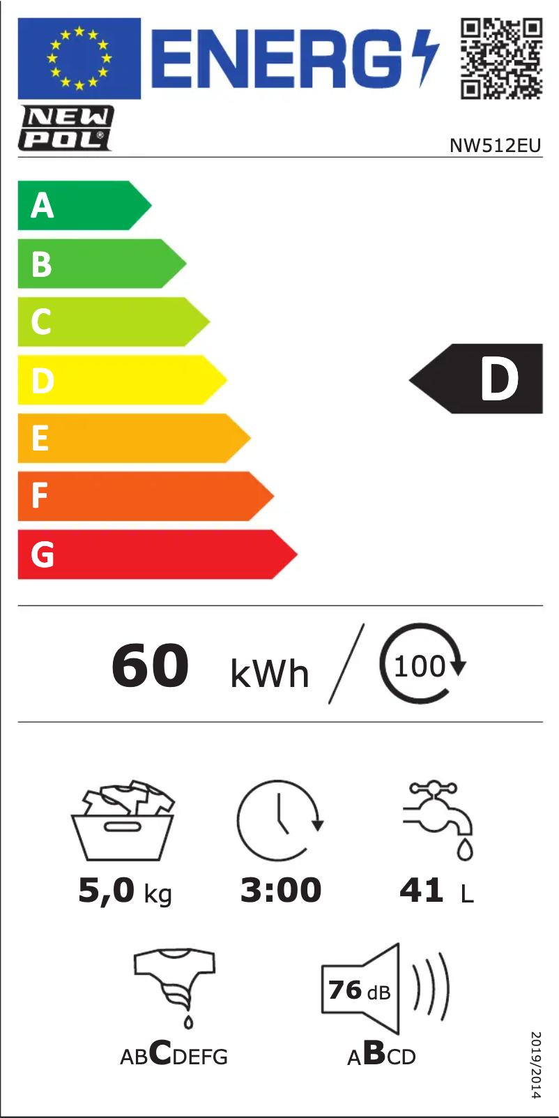 Image de la première page du manuel de l'appareil NW512EU