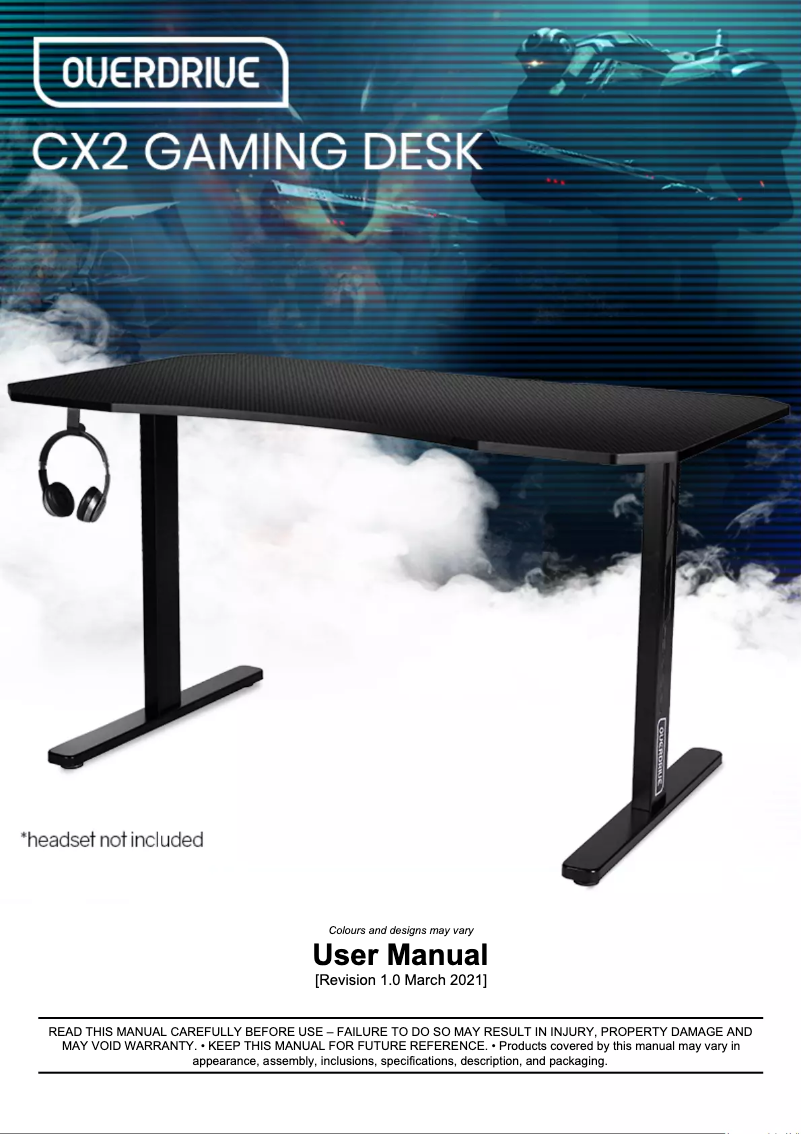 Imagen de la primera página del manual del dispositivo Elite Series Chair