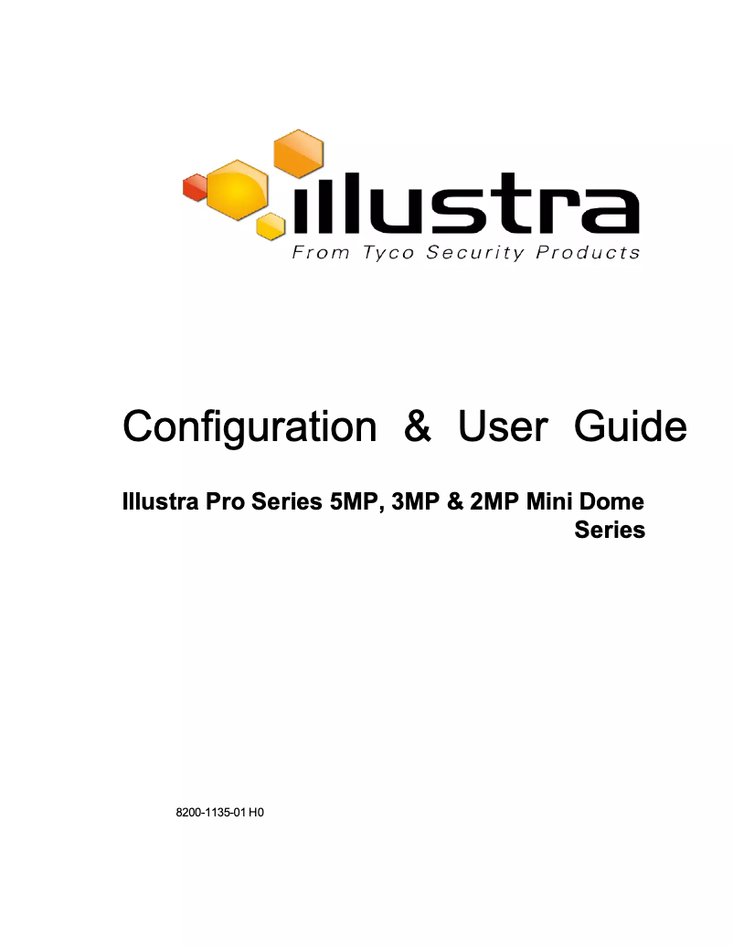 Page n°1 - Manuel utilisateur Tyco Illustra Pro IPS02D2ISWIT