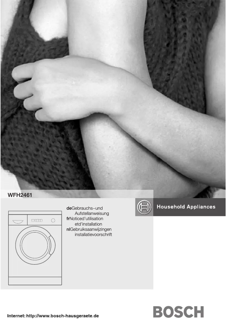 Image de la première page du manuel de l'appareil WFH2461