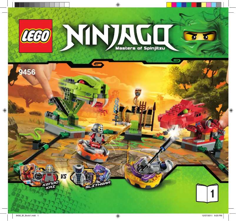 Image de la première page du manuel de l'appareil Ninjago 9456