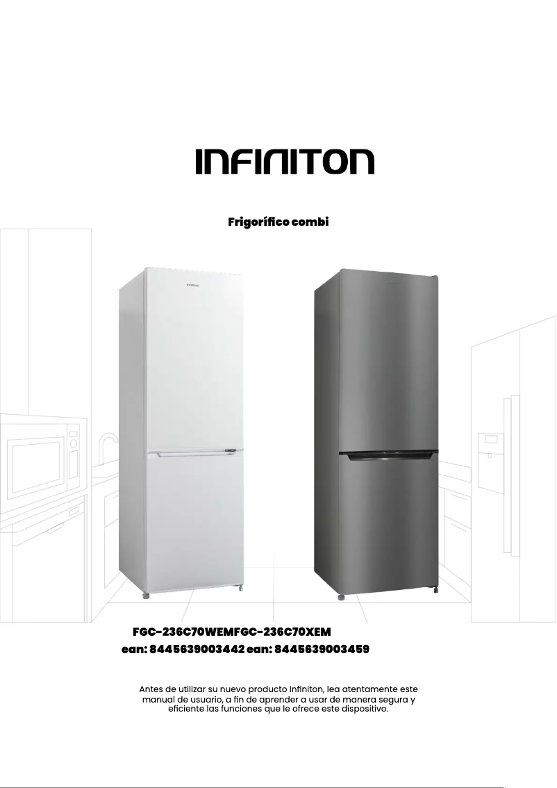 Image de la première page du manuel de l'appareil FGC-236C70XEM