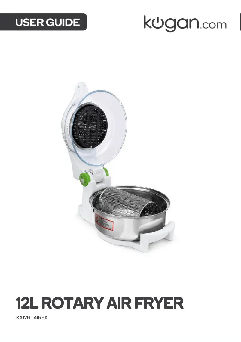 Image de la première page du manuel de l'appareil KA12RTAIRFA