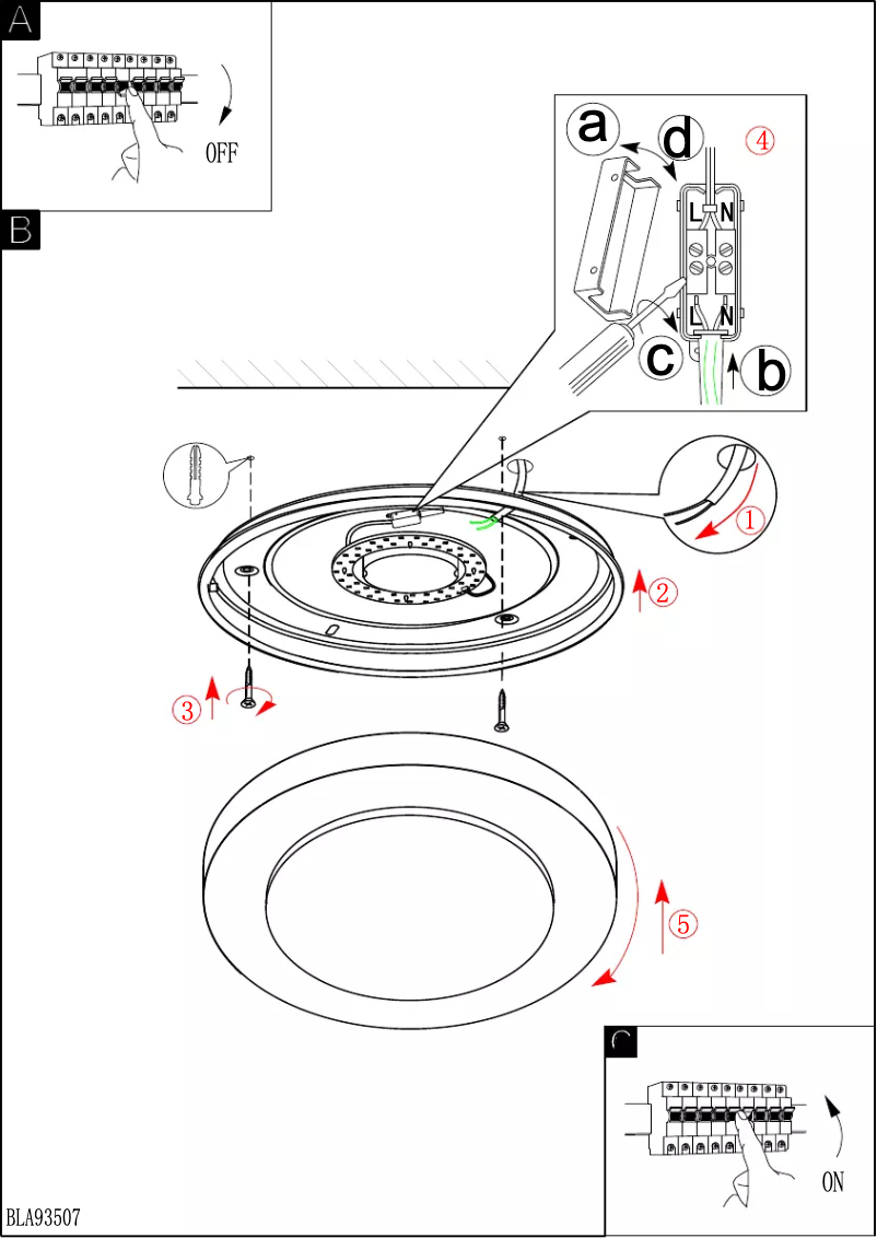 Page n°1 - Manuel utilisateur Eglo Carpi 1