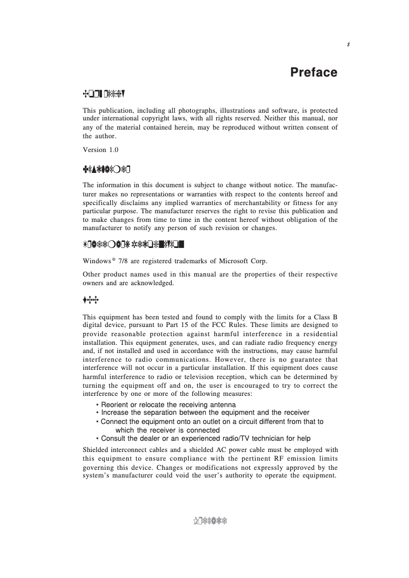 Page 1 de la notice Manuel utilisateur ECS V20S-H81