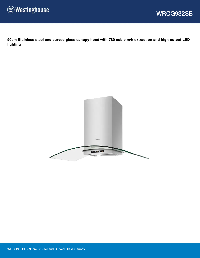 Image de la première page du manuel de l'appareil WRCG932SB