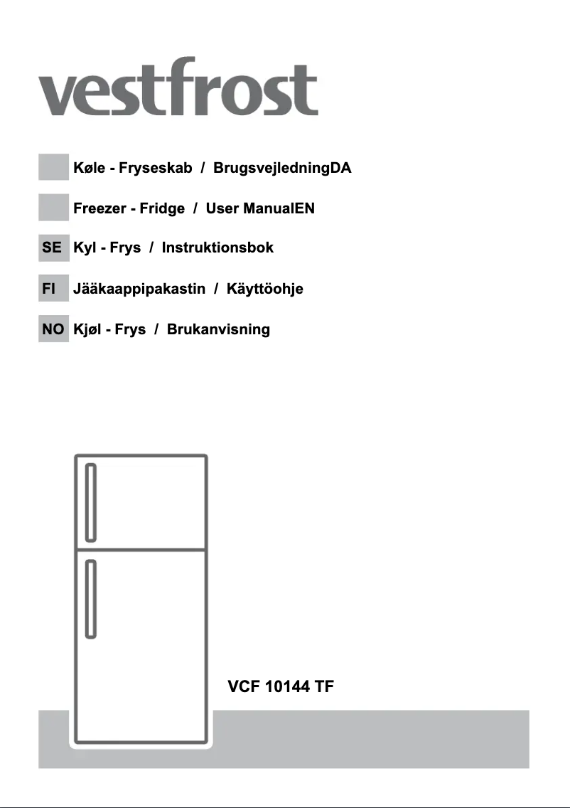 Image de la première page du manuel de l'appareil VCF 10144 TF