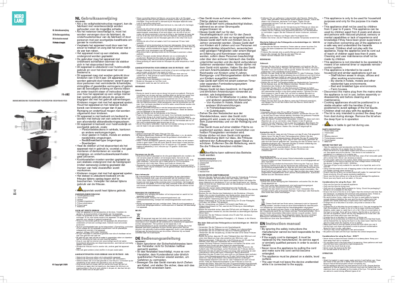 Page 1 de la notice Manuel utilisateur TriStar FR-6882