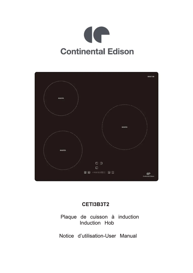 Image de la première page du manuel de l'appareil CETI3B3T2