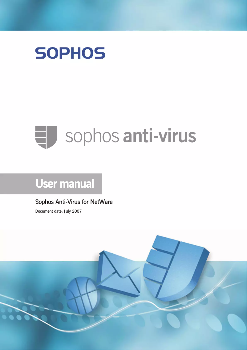 Page 1 de la notice Manuel utilisateur Sophos Anti-Virus for Netware