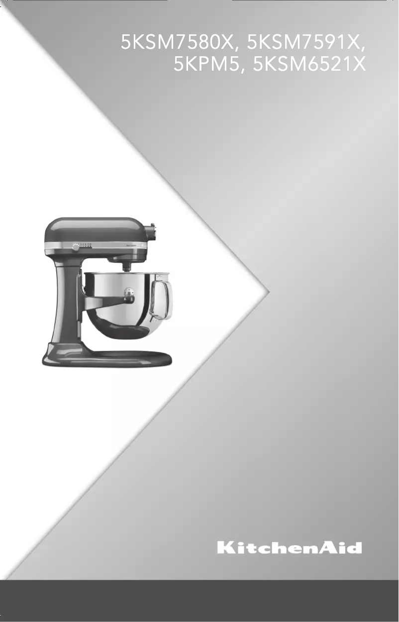 Image de la première page du manuel de l'appareil Heavy Duty 5KPM5