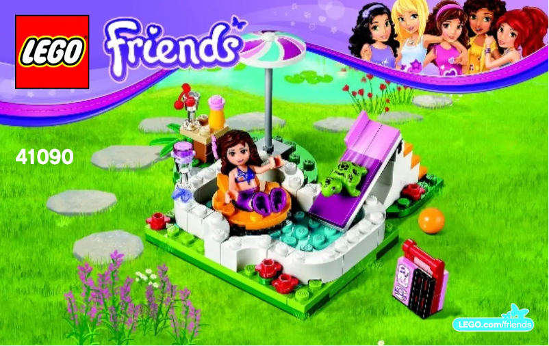 Page 1 de la notice Manuel utilisateur Lego Friends 41090
