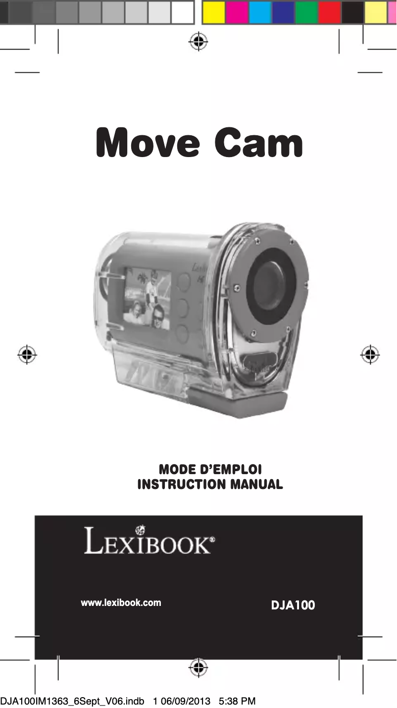 Page 1 de la notice Manuel utilisateur Lexibook DJA100