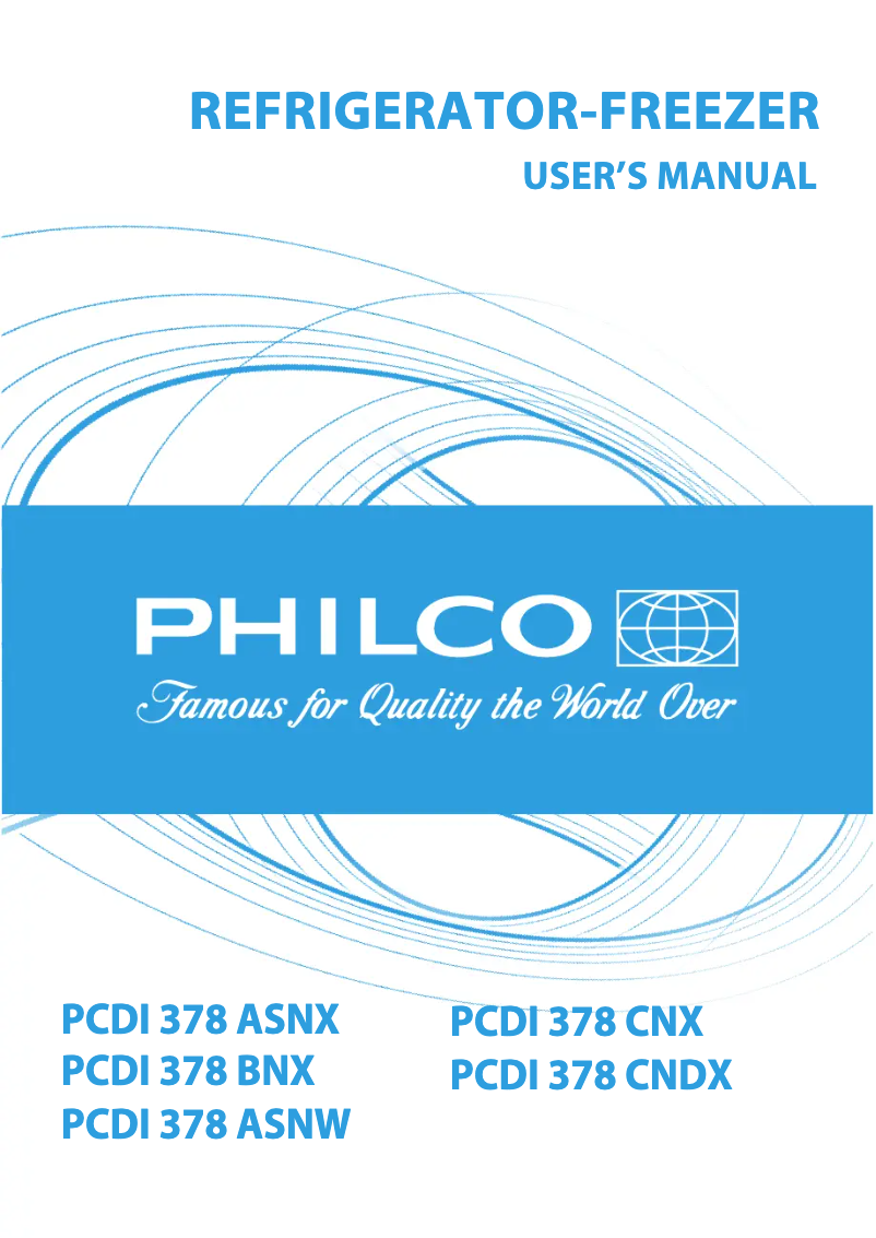 Image de la première page du manuel de l'appareil PCDI 378 ASNX