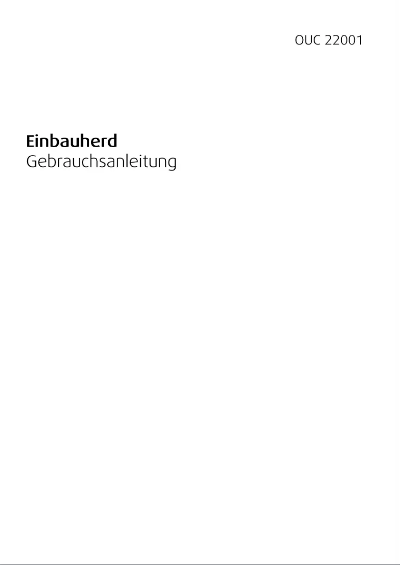 Page 1 de la notice Manuel utilisateur Beko OUC 22001